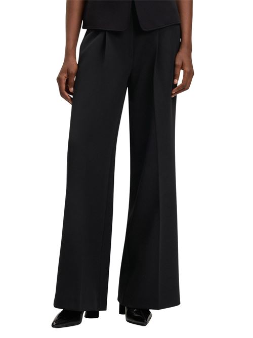 Pantaloni a gamba larga in tessuto elasticizzato Boss Orange | 50545580001